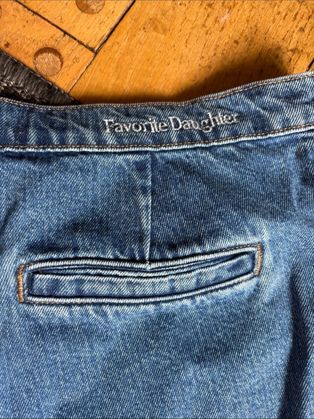 Favorite Daughter - Women’s Blue Denim Shorts - the short shorts - size 29